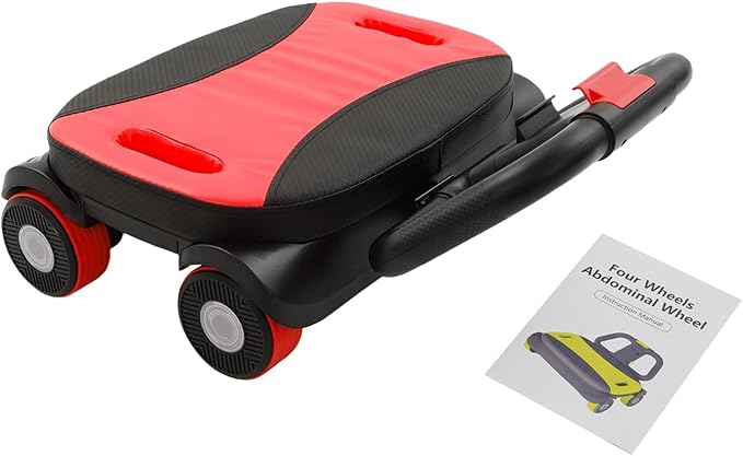 AB Roller Wheel, Four-Wheel Elbow Support Abdominal Roller, Abdominal Roller