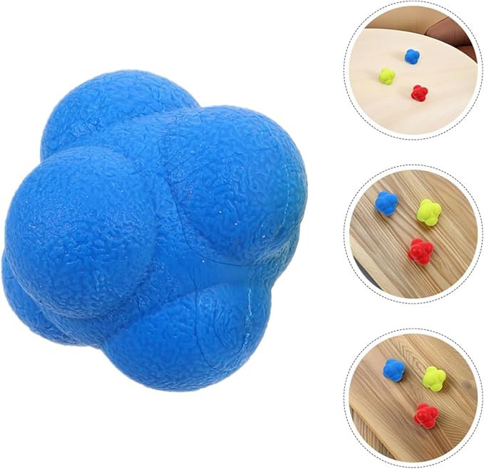 6pcs Reaction Speed Training Balls Enhance Hand-Eye Coordination Reflexes Sports Reaction Balls Indoor Training Equipment