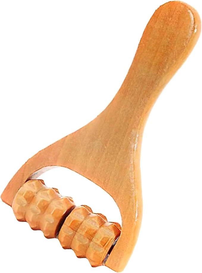 Wooden Massage Roller ，Roller Massager Tool，Wooden Massage Tool for Foot and Back