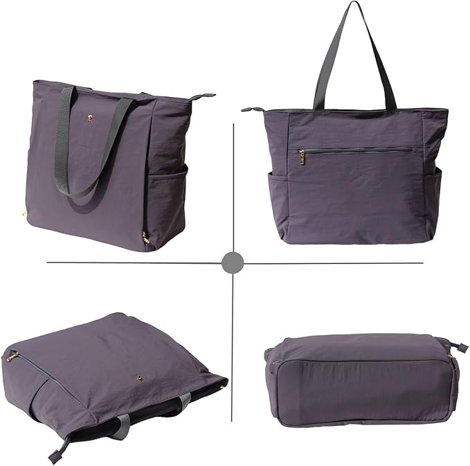 ESVAN Yoga Mat Bag Yoga Tote Carrier Shoulder Bag Carryall Tote for Office,Yoga,Pilates,Travel,Beach and Gym