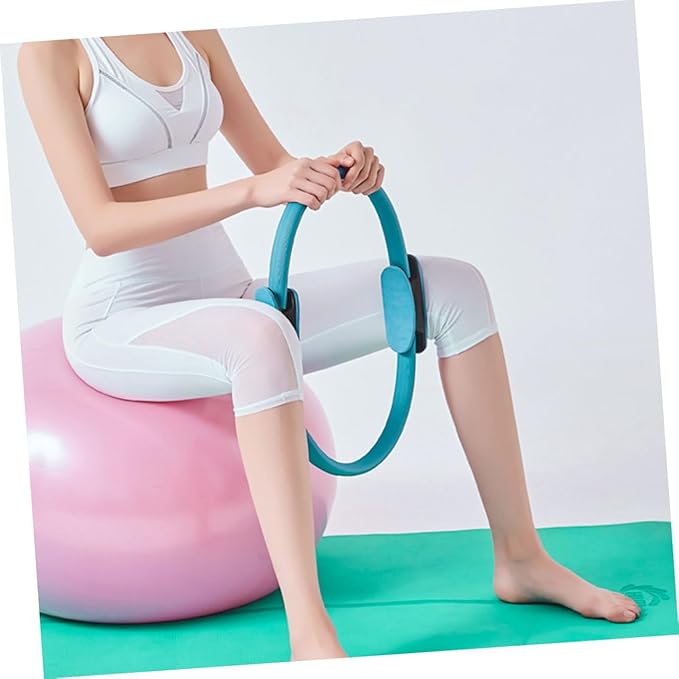 Yardwe 1pc Yoga Accessory Household Appliances Pilates Exercise Pilates Circle Unbreakable Fitness Circle