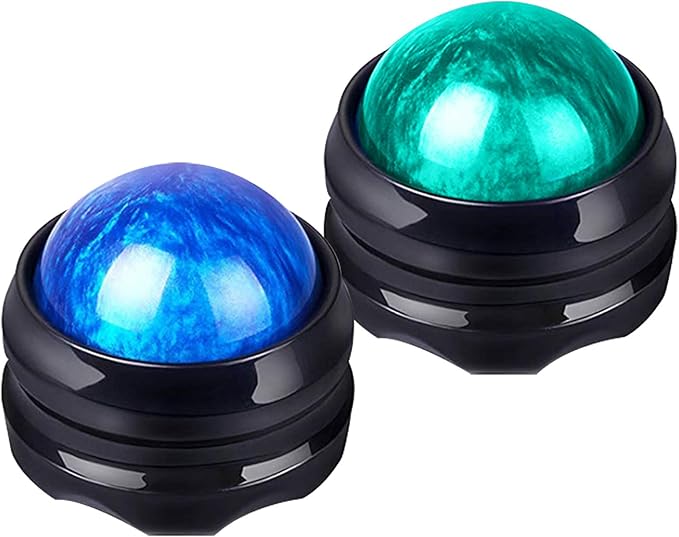 WOVTE Massage Ball, Lacrosse Balls, Self Massage Tool for Sore Muscles, Shoulders, Neck, Back, Foot, Body, Deep Tissue, Trigger Point, Muscle Knots, Yoga and Myofascial Release