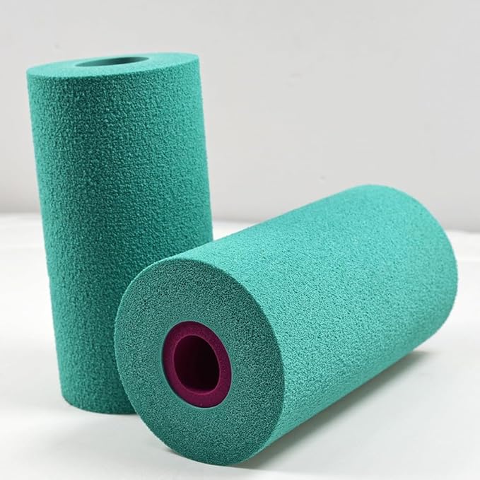Foot Foam Pads Rollers Replacement for Leg Extension Attachments for Weight Bench and Home Gym Equipment, Fits Tube Diameter 22-25mm