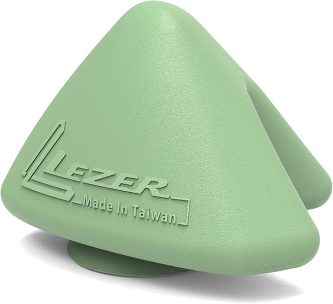 LEZER Large Trigger Massage Point, Manual Massage Ball, Hip Hook, Muscle Knot Release Tool, Deep Tissue Relief, Hip Flexor Iliacus Back Psoas Hand Foot Myofascial Physical Therapy, 3.5 inｘ3 in, Green