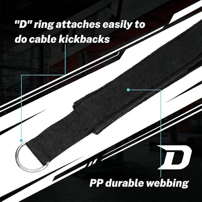 2PCS Pilates Straps Soft Padded Handles, Durable Pilates Double Loop D-Ring Straps,Pilates Straps for Reformer,Home Gym & Yoga Workout Exercise Accessories