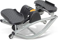 Rock Stepper Side to Side, Lateral Rocking Fitness Stepper, Home Exercise Machine with Digital Display and Time Tracking, Ideal for Leg, Glute, and Abdominal Workouts