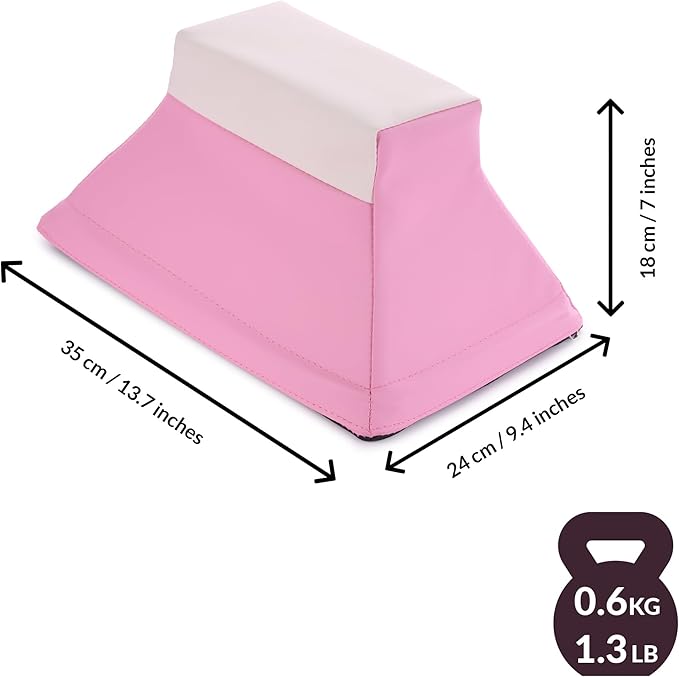 Stunt Trainer Stand for Cheerleading | Portable Cheer Balance Trainer | Stunting Flyer Practice Platform | Lightweight Gymnastics Balance Block | Cheerleading Equipment for Safe Skill Training
