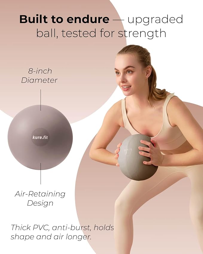 Pilates Kit for Women – Home Pilates Equipment Set with Ring, Ball & Resistance Bands | Pilates Starter Kit with Accessories in Gift Box
