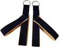 2Pcs Pilates Straps Reformer Straps D Ring Core Waist Back Leg Y Loops Fitness Straps Yoga Straps for Exercise Men Home Women
