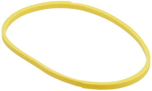 Sammons Preston Color-Coded Latex-Free Rubber Bands, Pack of 150, Extra Light Yellow Elastic Bands, Ergonomic Hand Exercisers, Resistance Bands for Grip Strength, Hand Therapy, & Occupational Therapy