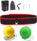 Erice Boxbollen, Boxing Reflex Ball for - React Reflex Balls on String with Headband, boxbollen Original - Improve Hand Eye Coordination, Punching Speed, Fight Reaction, pornographic