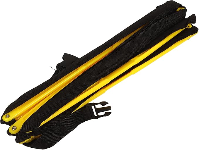 Agility Ladder, Speed Training Equipment with High Density Belt and Non Slip Rungs, for Football Basketball Agility Training to Improve Balance Speed Reflexes, Includes Carry