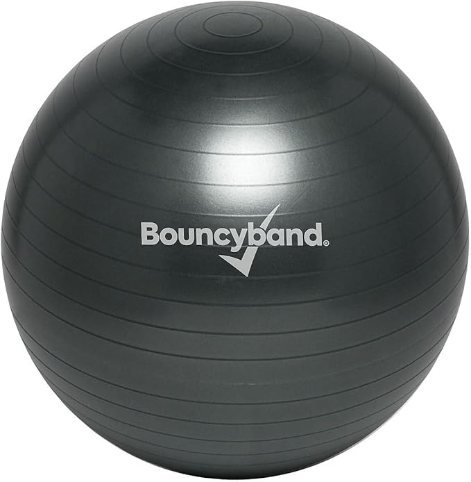 Bouncyband Balance Ball – Create Flexible Seating to Improve Focus at School, Office, or Home with This No-Roll Weighted Ball