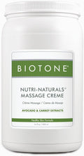 Biotone Nutri-Naturals Products Massage Creme, 64 Ounce