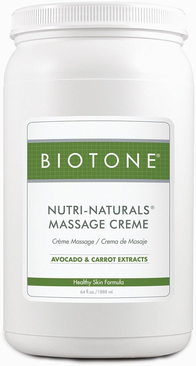 Biotone Nutri-Naturals Products Massage Creme, 64 Ounce