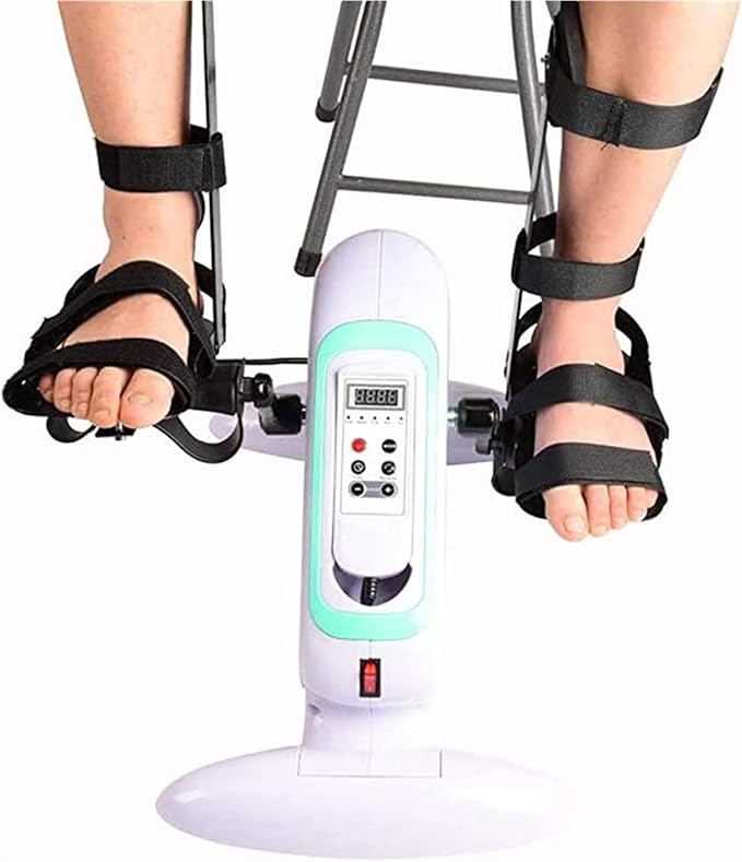 Electric Rehabilitation Machine Bracket, 1 Pair Fitness Bike Pedal Leg Fixed Bracket for Stroke Hemiplegia Rehabilitation Training Protective GEA (One Pair)