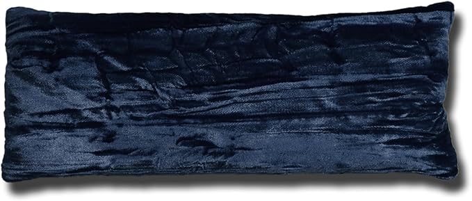 Candi Andi Handmade Luxe Serenity Eye Pillow - All-Natural Flaxseed & Lavender Scented – Weighted Eye Mask for Yoga, Meditation, Hot & Cold Therapy - Dark Turquoise - TEPL-DT