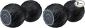 TheraGun Therabody WaveDuo - Ergonomically Contoured Foam Roller - Bluetooth Enabled Muscle Roller for Your Back, Neck & Spine with 5 Customizable Vibration Frequencies in Therabody App (Pack of 2)