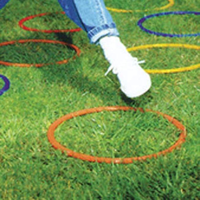 Speed & Agility Training Rings, Sports Agility Ladders, 6PCS Multicolor Soccer Sport Training Speed Rings Football Control Skills Agility toroidal