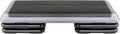 The Original STEP Exercise Step Platform, Health Club Size Stepper for Exercise at Home with 4 Stackable Risers for Height Adjustments