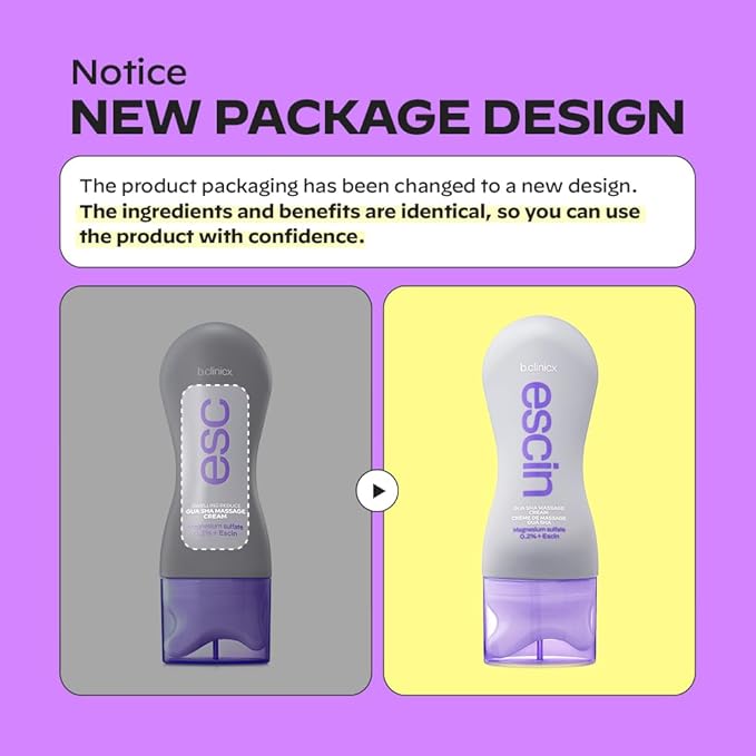 Magnesium+Escin Body Gua Sha Massage Cream - Intensive Relief for Leg with Gua Sha Tool, Leg Massage Cream for Circulation, Improving Calf Swelling, Korean Skin Care 5.07 fl.oz