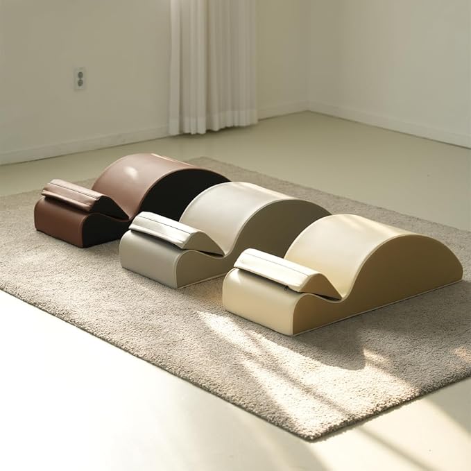 Spine Corrector, Pilates Spine Supporter, Cervical Correction, Ergonomic Curved Bio-Foam Design, Non-Slip, Light Weight