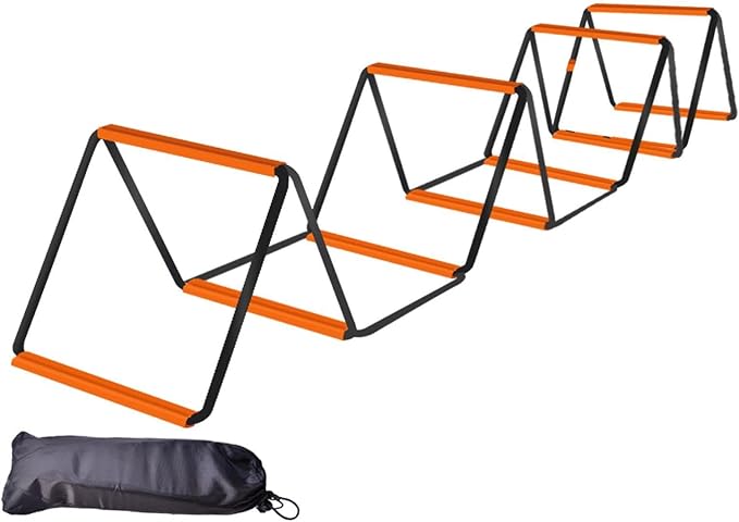 Agility Ladder Football Ladder Balance Agility Training Equipment Foldable Speed Ladder for Soccer Training