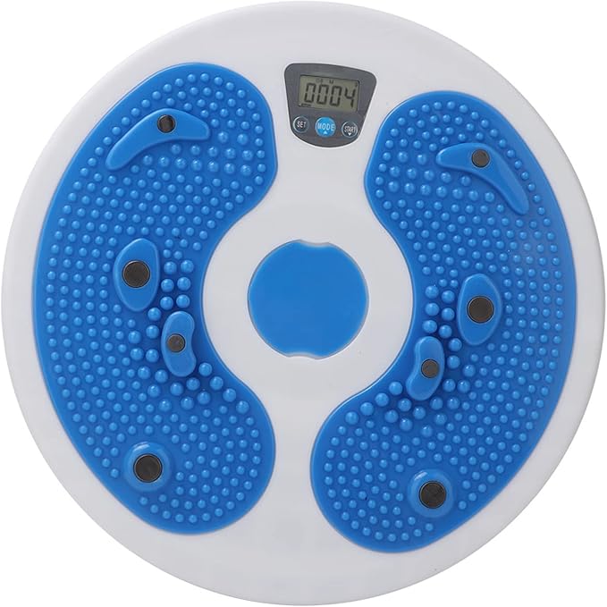 Rotating Balance Board with Magnetic Twisting Disc for Waist, Ankle and Body Exercise, Aerobic Fitness Training Equipment