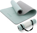 UMINEUX Yoga Mat Extra Thick 1/3'' & 2/5" Non Slip Yoga Mats for Women Eco Friendly TPE Fitness Exercise Mat with Carrying Sling & Storage Bag