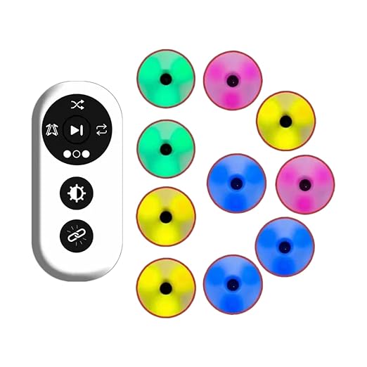 Reaction Training Light, Hand Eye Coordination Training Speed Agility Training Lights, Reaction Lights Training, for Coaches, Gyms(10)