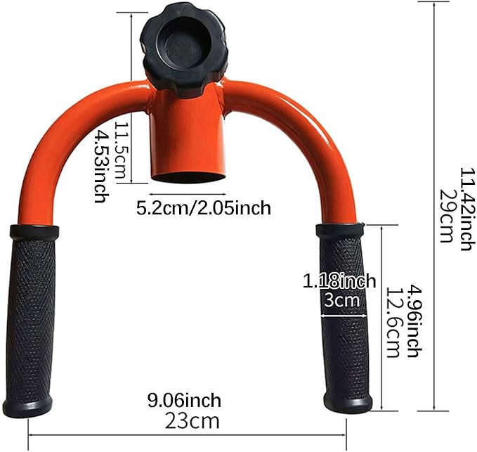 Row Attachment Strength Training Bar Metal Equipment,Handle Attachment for Hand Grip for Back Shoulders Triceps