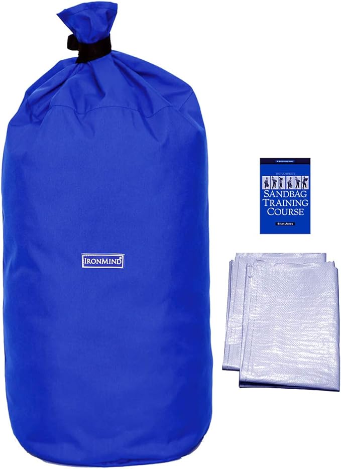 IronMind Tough-As-Nails™ Sandbag Set: 9X World’s Strongest Man, Grip, Functional Training, Stone Lifting, MMA, Special Forces, Strongman, Kettlebells, Crossfit