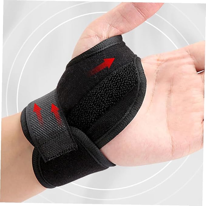 Cabilock 2pcs Wrist Wrap Brace Compression Support for Sports, Breathable Adjustable Wrist Protector for Men and Women, Left and Right Hand Fit, Gym and Weightlifting Joint Wraps