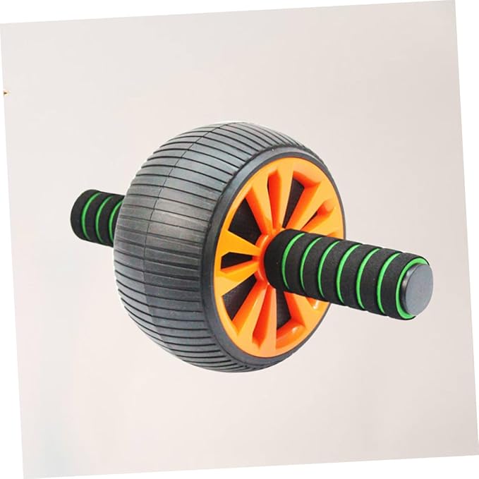 POPETPOP Abdominal Exercise Roller Non-slip Ab Wheel Core Training Tool Silent Fitness Device for Home Gym Workout and Abdominal Muscle Strengthening