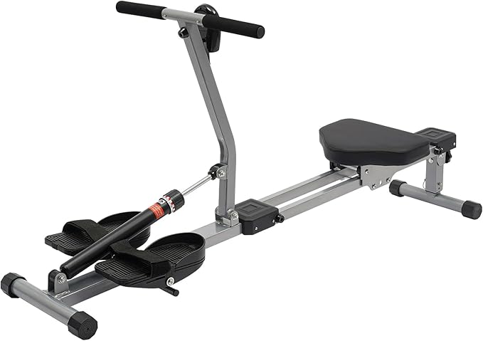 Rowing Machines, Compact Adjustable Rowing Machine, Foldable Row Machine Rowing Exercise Machine, Portable Rowing Machine, 264.55LBS Loading Capacity