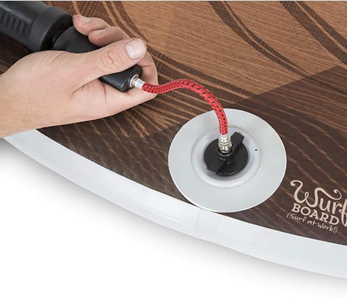 Wurf Board by JumpSport (Santa Cruz or Maui style) | Curved Air-Spring Anti-Fatigue Mat for Standing Desk Users | Stress-Relieving Desk Accessory | Comfort In Motion