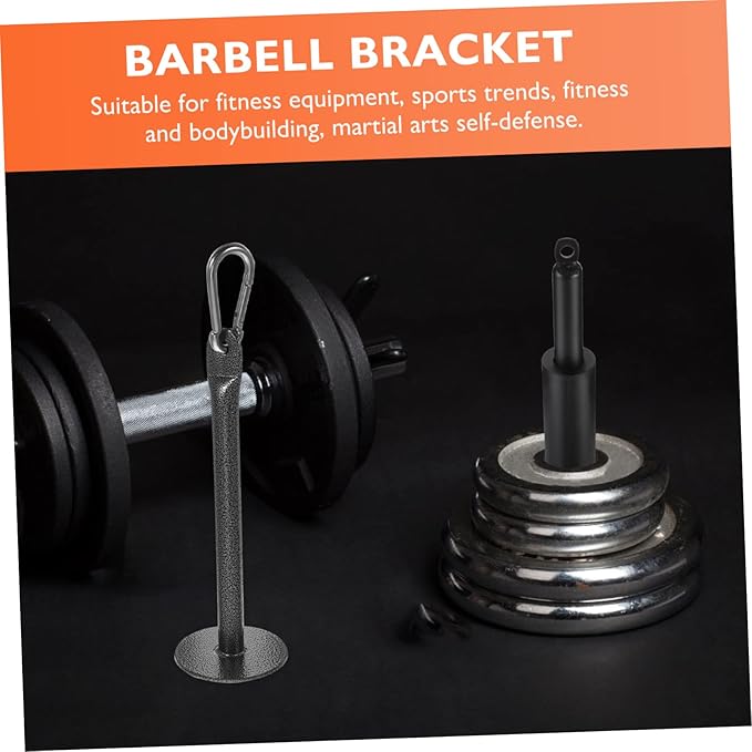 TOYANDONA Fitness Loading Pin Weight Plate Storage Rack Portable Barbell Slice Rod for Strength Training Equipment High Grade Compatible with Fitness Pulley Systems