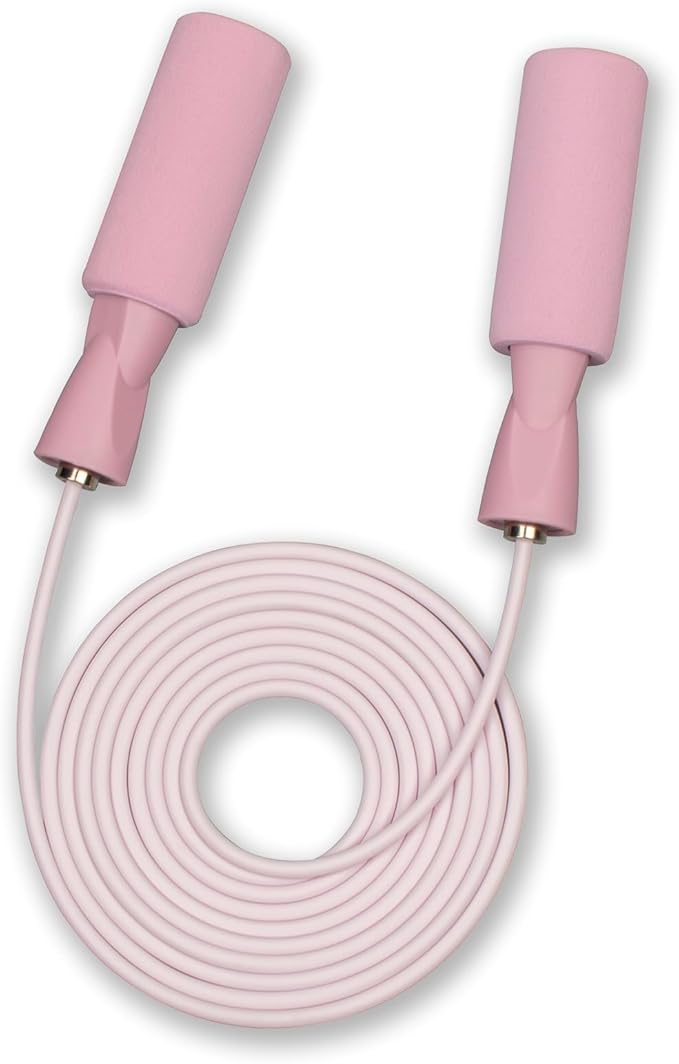Jump Rope for Fitness – Adjustable PVC Exercise Rope with Tangle-Free Design & Comfortable Foam Handles, Ideal for Cardio, Home Workout & Training for Men, Women & Kids – XYLsports