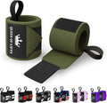 TECEUM Weightlifting 18" & 12" Wrist Wraps with Thumb Loop – Heavy Duty Wrist Workout Braces for Men and Women – Ideal for Powerlifting, Strength Training, Bodybuilding