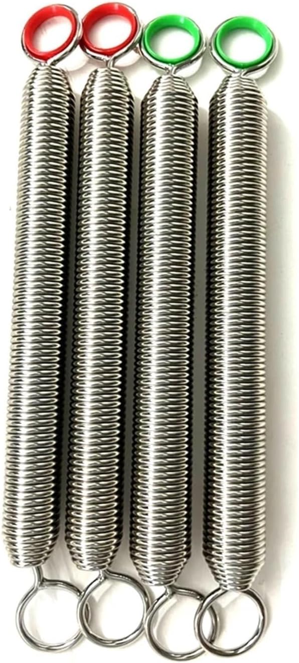4pcs in Set Pilates Reformer Pilate Equipment Accessories Stability Chair Yoga Wire Steel Tension Springs for Various Yoga & Fitness Equipment