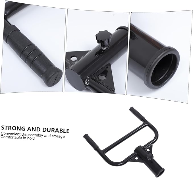 Generic Practical Barbell Barrel Rack Handle Strength Training Equipment for Home Gym Easy Install