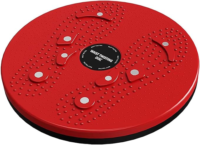 Body Sculpting Waist Twisting Disc with 8 Magnets - 9.8 Inch Ab Rotating Balance Board, Stable & Easy to Use for Beginners to Advanced Fitness Enthusiasts
