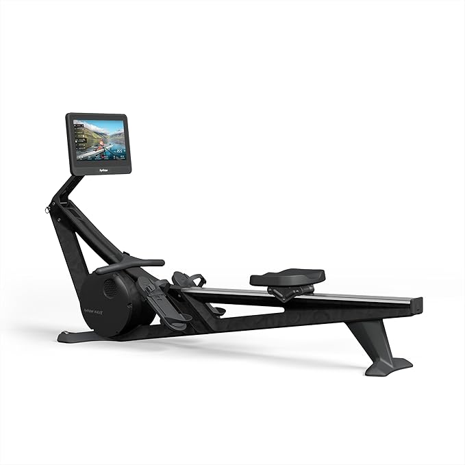 Hydrow Wave Rowing Machine with 16" HD Touchscreen & Speakers - Foldable | Live Home Workouts, Subscription Required