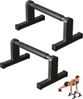 Push Up Bars | Heavey Duty Parallettes Dip Bar with Non-slip Grips for Calisthenics Planche L Sit Handstand Fitness Floor Workout, Pushup Station Handles Stand for Gym Strength Training
