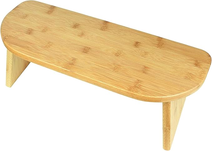 Foldable Meditation Bench, Bamboo, Stable Prayer Bench with Carrying Bag, Prayer Stool Yoga Stool Kneeling Meditation Bench for Deeper and Longer Meditation