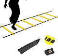 TNZMART Agility Ladder Speed Ladder 10FT 20FT Training Equipment for Football Soccer Basketball with Carrying Bag