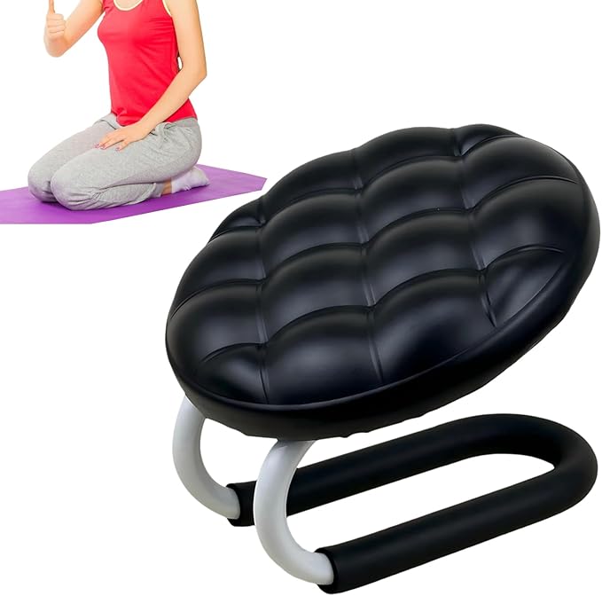 Kneeling Meditation Stool, Prayer Bench Versatile Portable Chair for Home Yoga Studio, Comfortable Prayer Bench for Daily Use