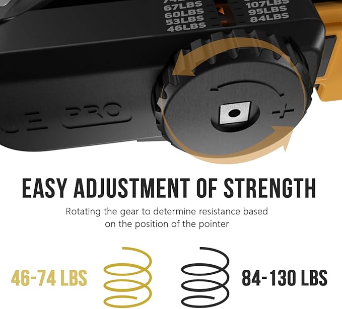 JE-PRO Jaw Exerciser for Men and Women, Resistance Adjustable, 46-130 LBS, Jaw, Face and Neck Exerciser, Powerful Jawline Trainer - Slims and Trims The Face