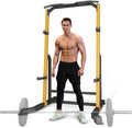 ZENOVA Pull Up Bar Dip Bar Squat Rack Workout Dip Station Height Adjustable Free Standing Chin Up Bar
