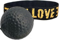 Sports Reaction Ball Boxing Reaction Training Ball, PU Reflex Ball Head-Mounted Love Adjustable Elastic Band, Perfect for Fighting Skills, Reaction Speed, Hand-Eye Coordination Training